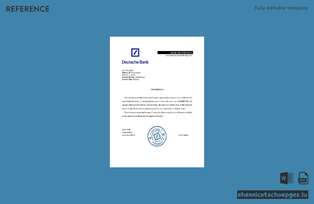 Deutschland Deutsche Bank Referenzbeispiel Vorschau